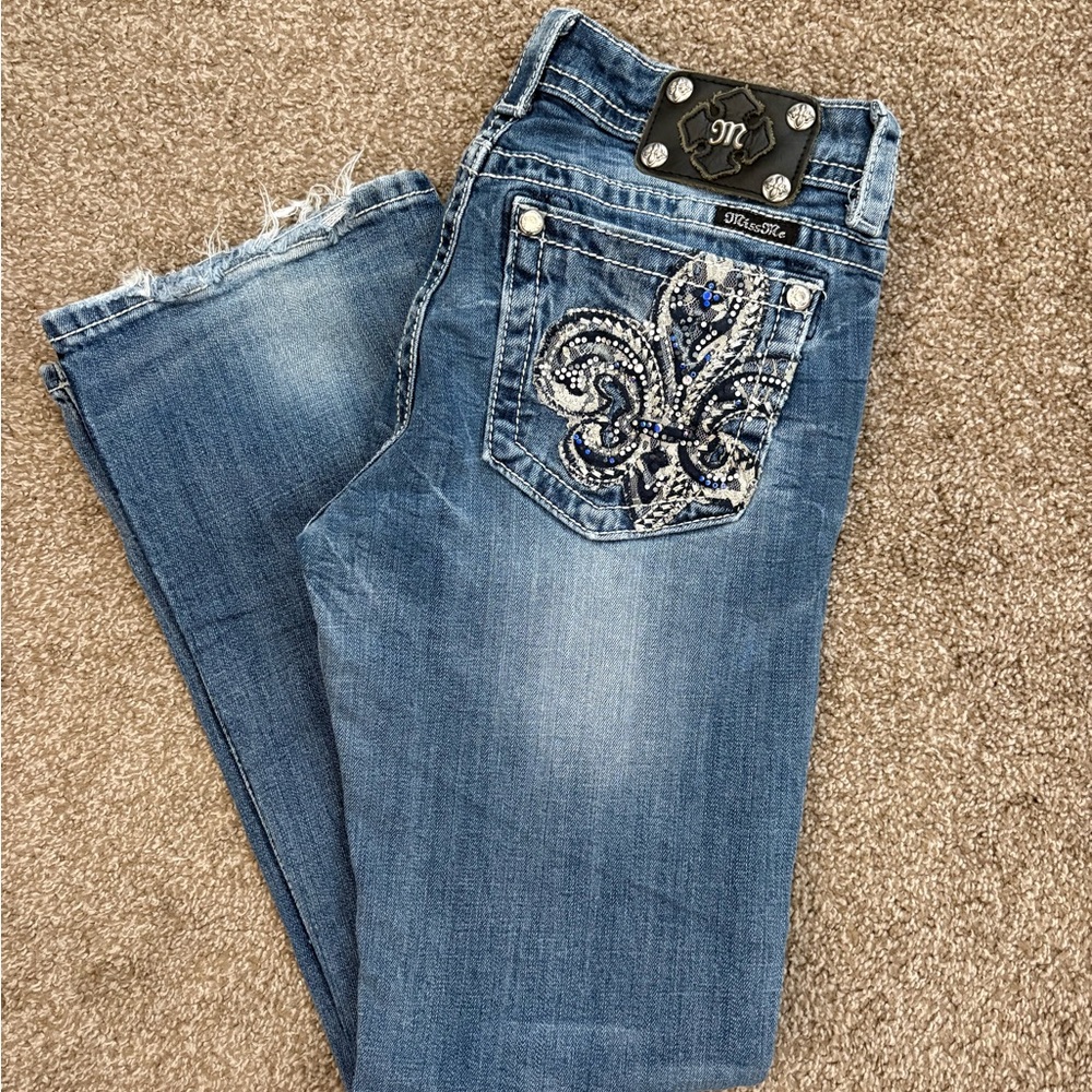 Miss Me Blue Easy Boot Cut Jeans Size 28
